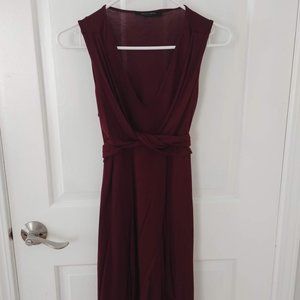 All Saints purple dress